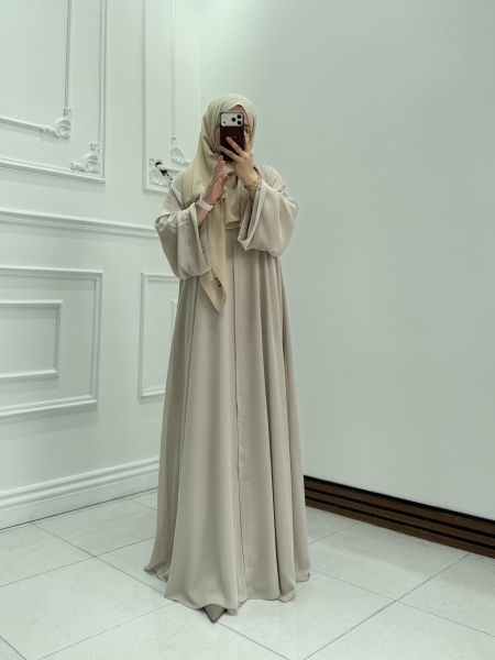 Ahsen Abaya Bej