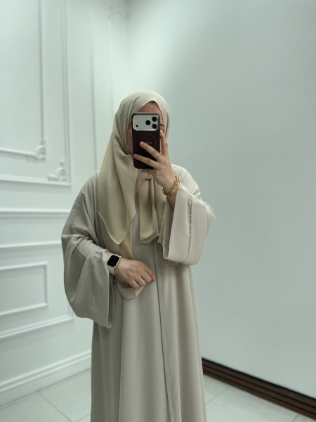 Ahsen Abaya Bej