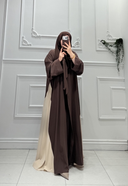 Duala Abaya Kahverengi
