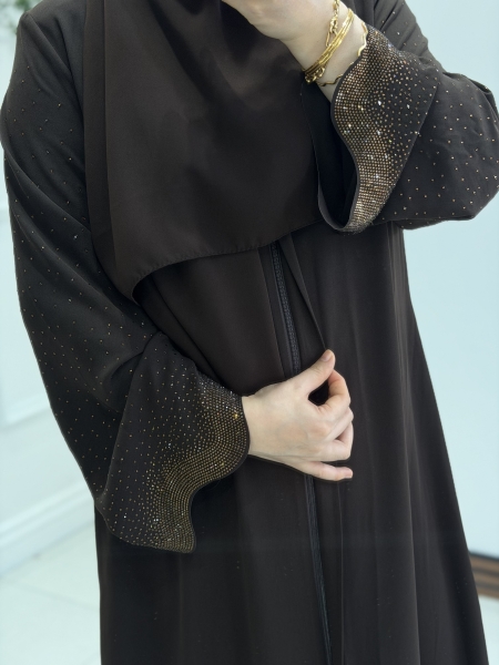 Glora Abaya Kahverengi