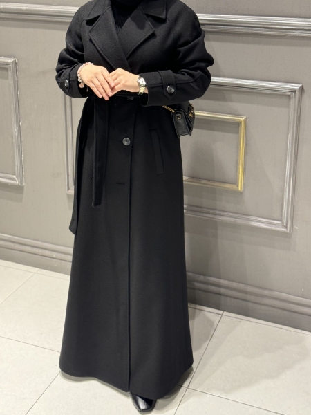 Hürrem Kaşe Kaban Siyah