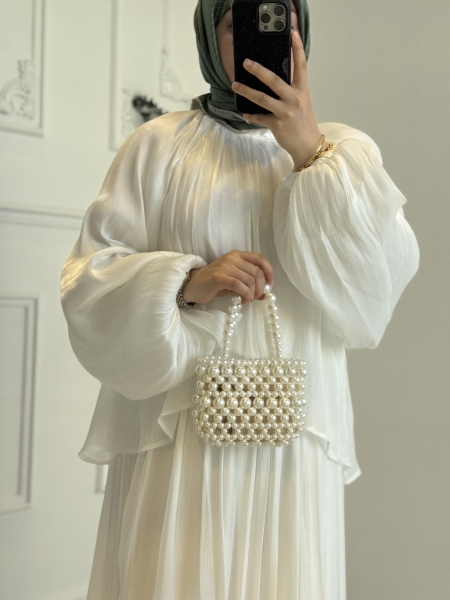 Levera Etekl Takım Beyaz
