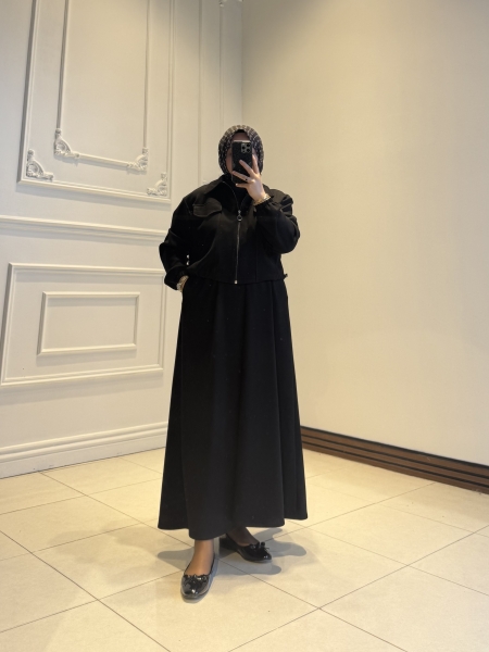Nora Ceketli Takım Siyah