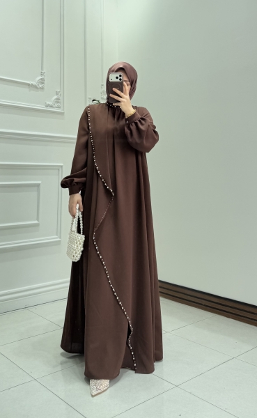 Ondera Elbise Kahverengi