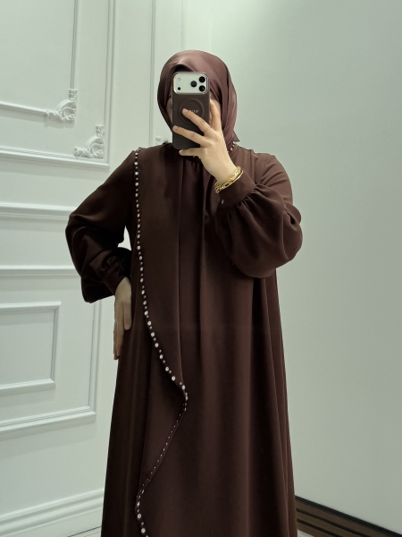 Ondera Elbise Kahverengi