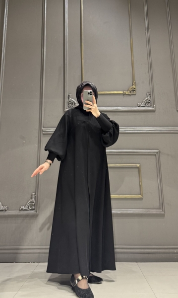 Ravza Ferace Siyah 
