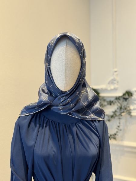 Armine Asil Geometri Twil İpek Eşarp