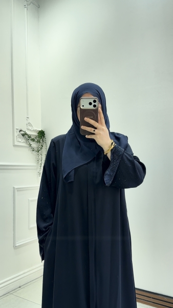 Glora Abaya lacivert