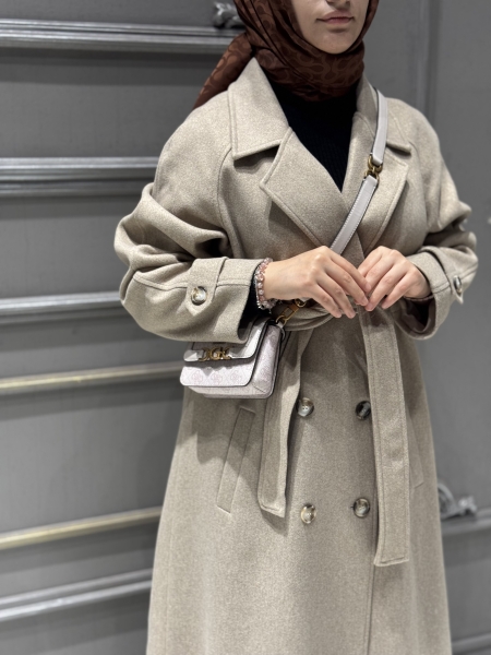 Hürrem Kaşe Kaban Krem